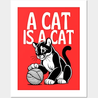 A cat is a cat Posters and Art